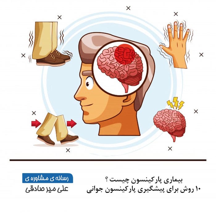 بیماری پارکینسون و روش هایی برای پیشگیری پارکینسون جوانی