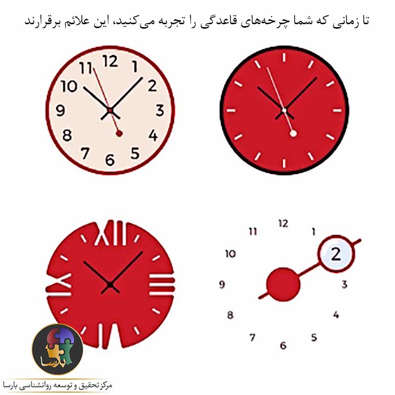 ساعت قاعدگی ساعت قاعدگی