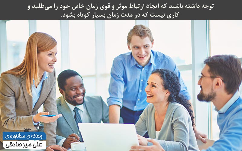 برقراری ارتباط موثر در میحط کار
